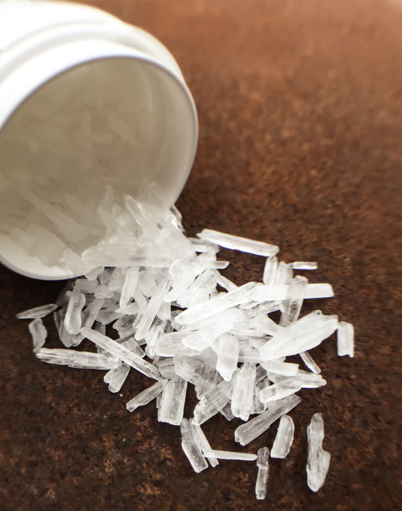 list of addictive drugs: crystal meth
